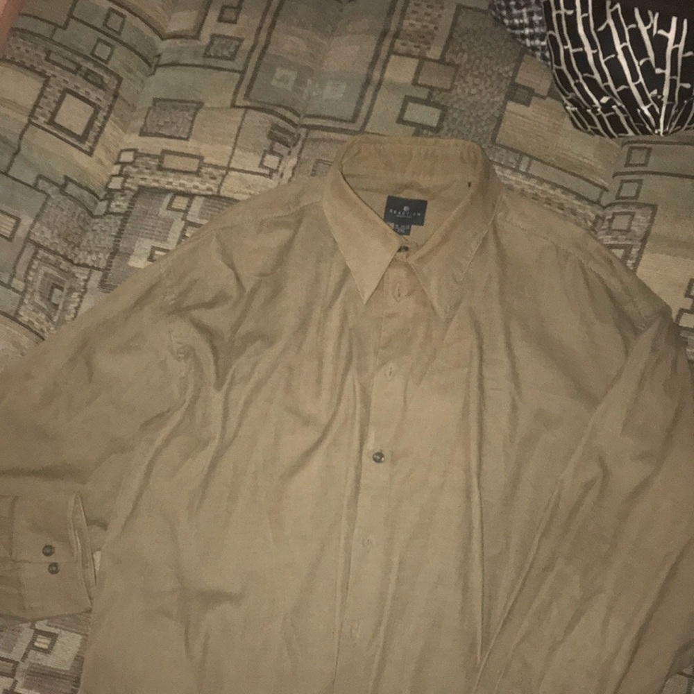 Reactions men’s button up long sleeve